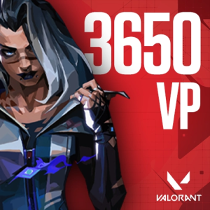 Valorant 3650 VP
